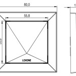 Cảm biến không khí trong phòng Loxone Room Comfort Sensor Tree Anthracite (100277)