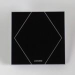 100464 - Công tắc cảm ứng không dây màu đen - Touch Pure Air Anthracite LOXONE