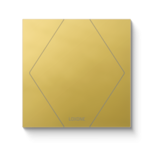 100493 - Công tắc cảm ứng có dây màu vàng - Touch Pure Tree Gold LOXONE